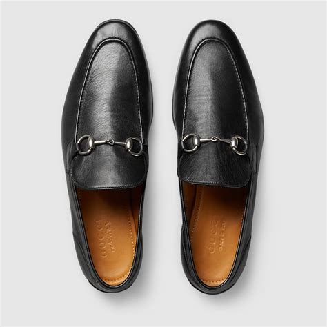 gucci donnie horsebit leather loafers.